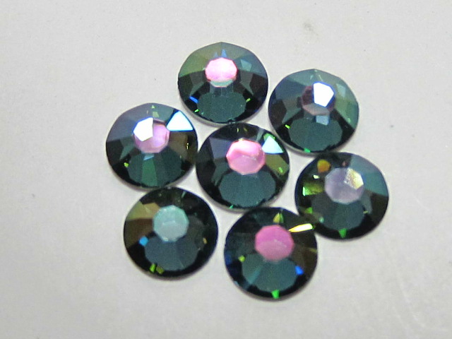 72 pcs. 20ss SMOKED SAPPHIRE IRIS MIST (maxima) FLATBACK PRECIOSA Rhinestones